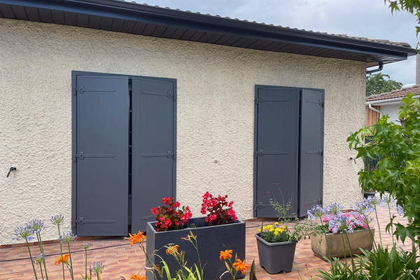 Volets Battants isolants en Alu - 33450 St Sulpice et Cameyrac