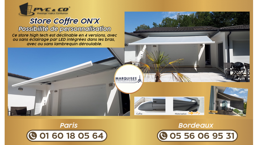 Store coffre On'x - Marquises